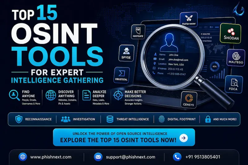Top 15 OSINT Tools for Expert Intelligence Gathering In 2026