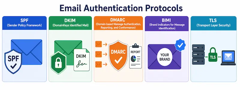 Overview of Email Authentication Protocols