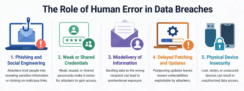 The Role of Human Error in Data Breaches