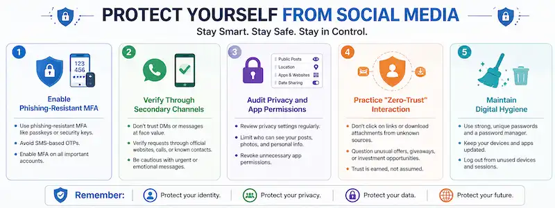 How to Protect Yourself from Social Media Phishing?