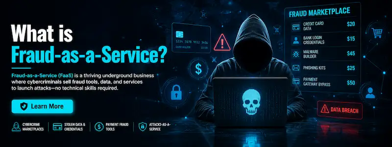 What is Fraud‑as‑a‑Service