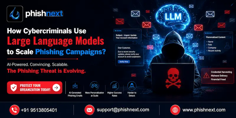 How Cybercriminals Use Large Language Models to Scale Phishing Campaigns?