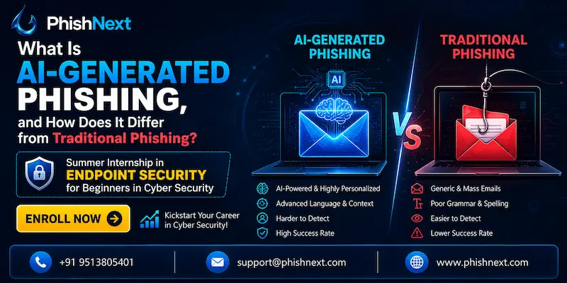 What Is AI-Generated Phishing, and How Does It Differ from Traditional Phishing?