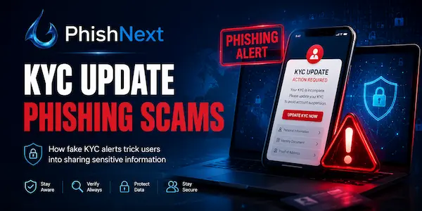 image shows kyc-phishing-scams