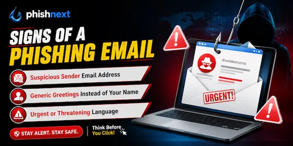 image shows signs-of-phishing-email