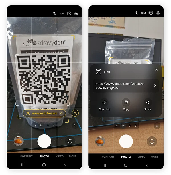 image shows qr-code-phishing