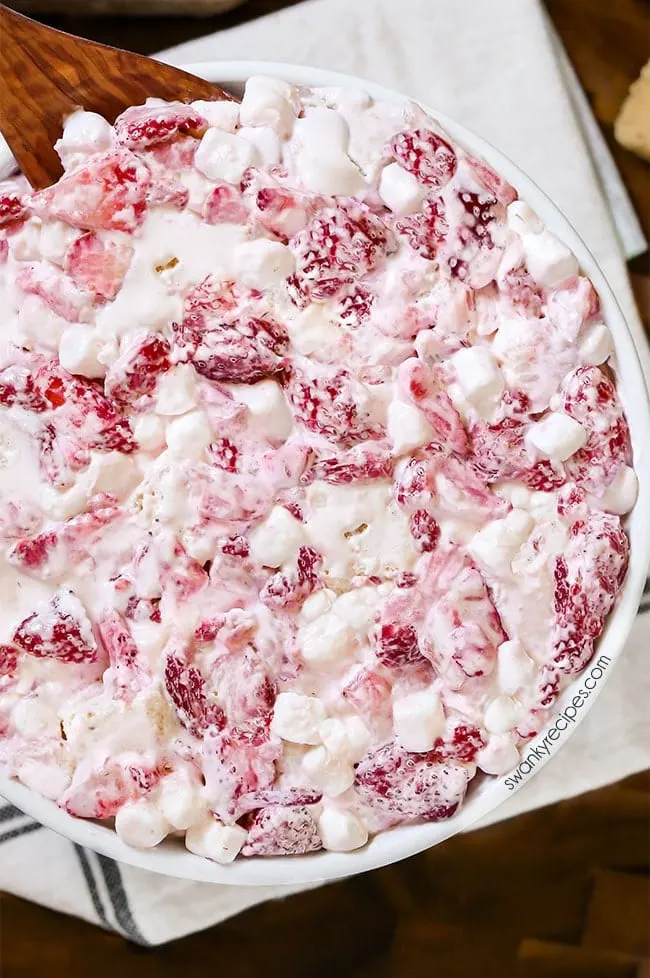 Strawberry Shortcake Fluff Salad: Delightfully Easy Dessert