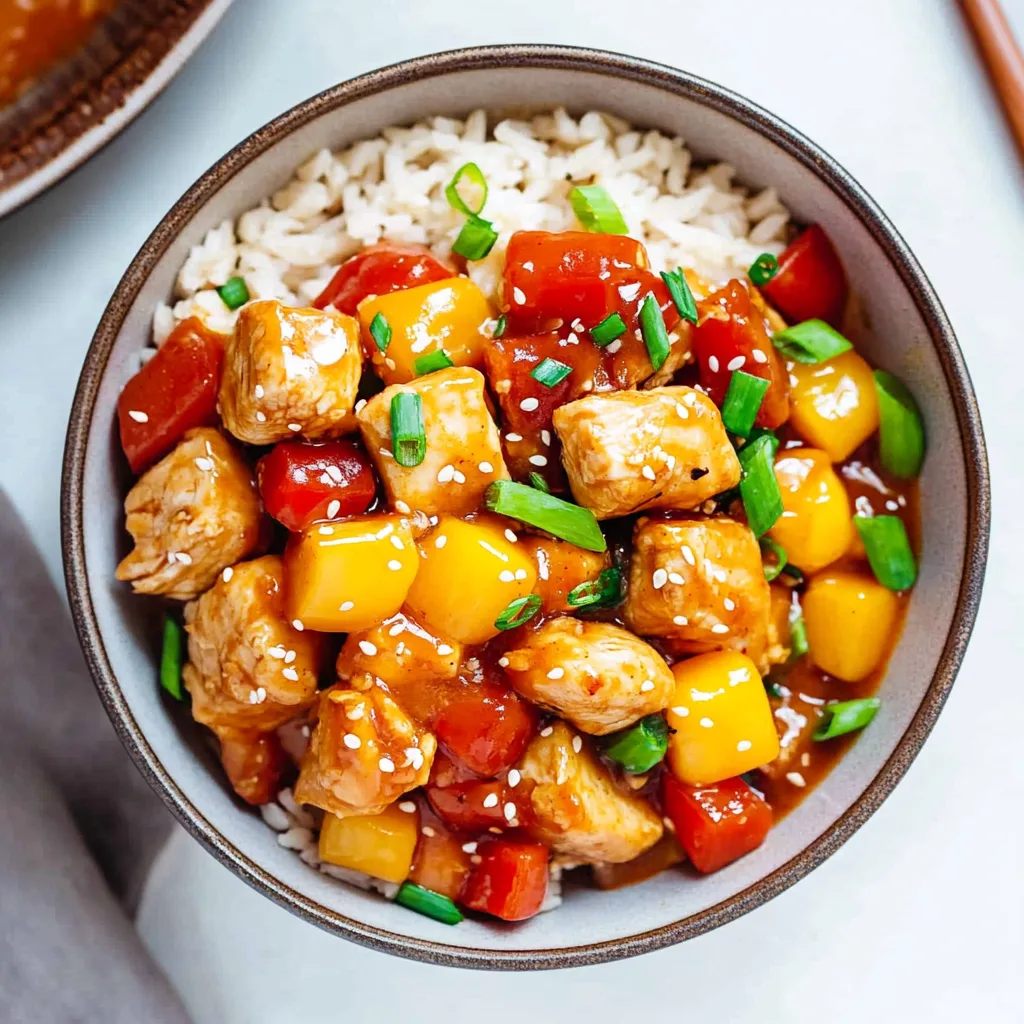 6-Ingredient Crockpot Sweet & Sour Chicken: Effortless De...