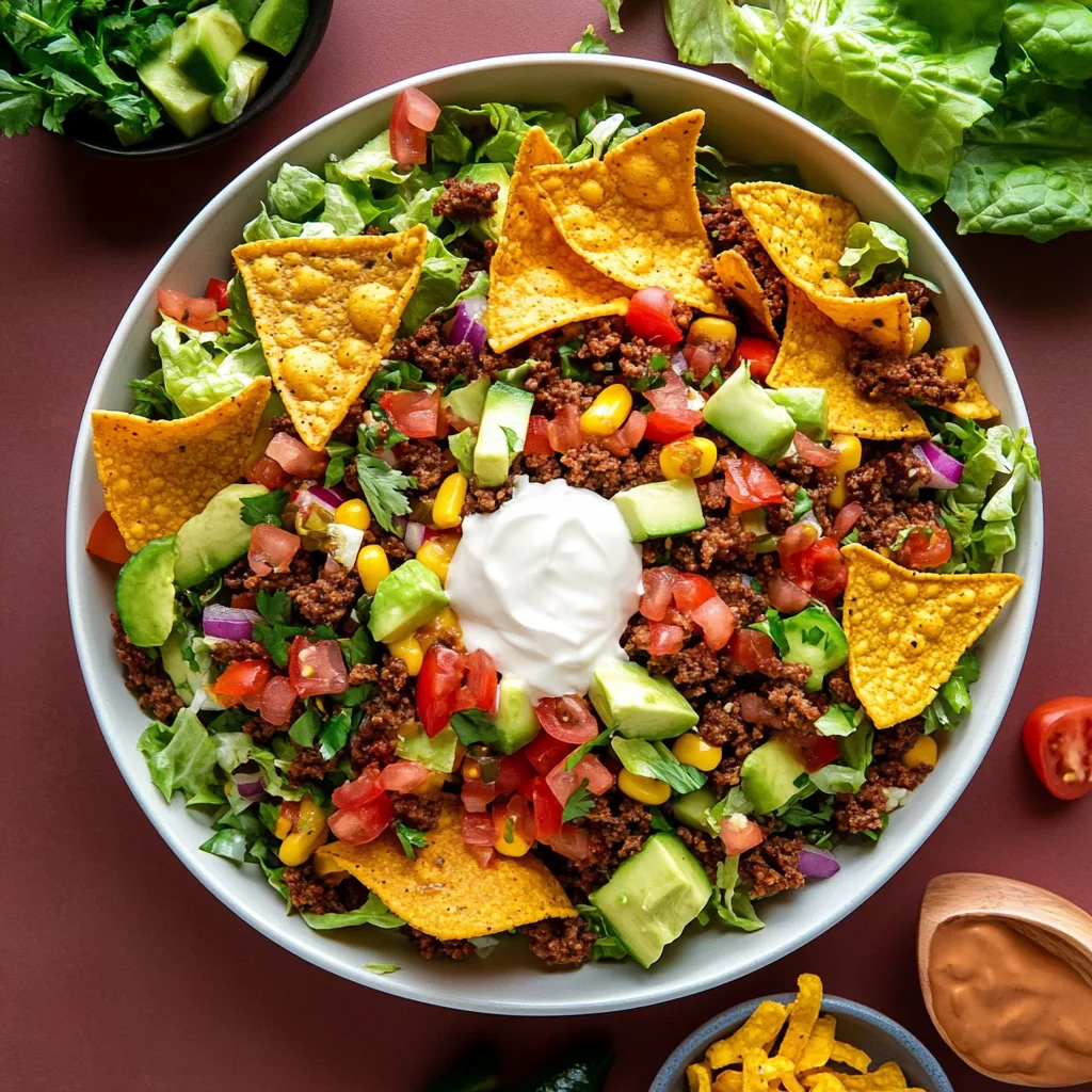 Ultimate Doritos Taco Salad Recipe: Bold and Flavorful Fun