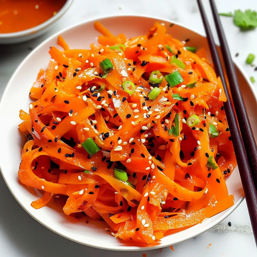 Asian Carrot Salad: Fresh and Zesty Delight Awaits