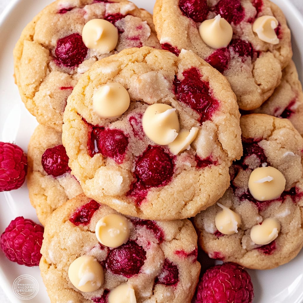 White Chocolate Raspberry Cookies: Irresistibly Gooey Treats