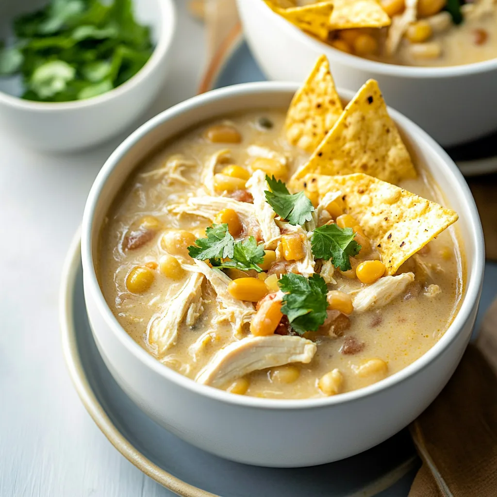 Creamy White Chicken Chili: Cozy and Comforting Delight