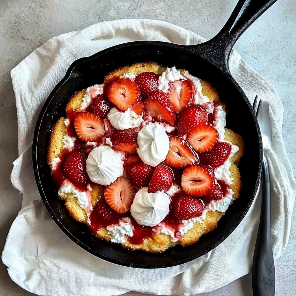 Skillet Strawberry Shortcake: A Sweet Delight to Share