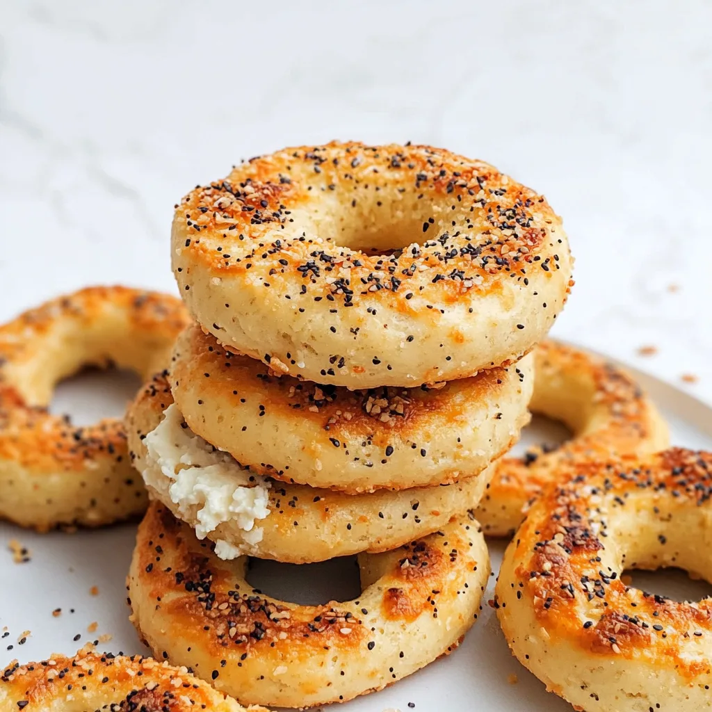 Keto Cottage Cheese Bagels: Soft and Chewy Delight
