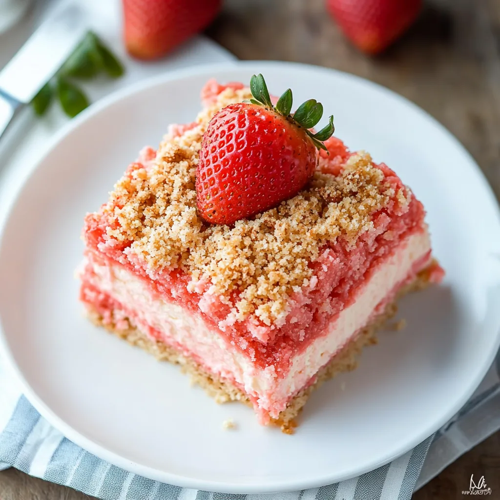 strawberry crunch cake: A Joyful Celebration of Flavor