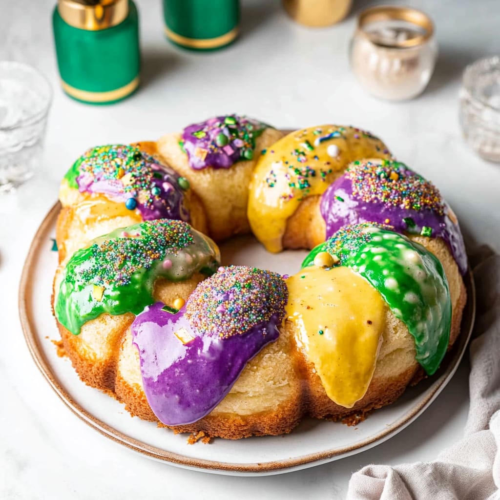 Mardi Gras King Cakes Recipe: Sweet Celebration Awaits