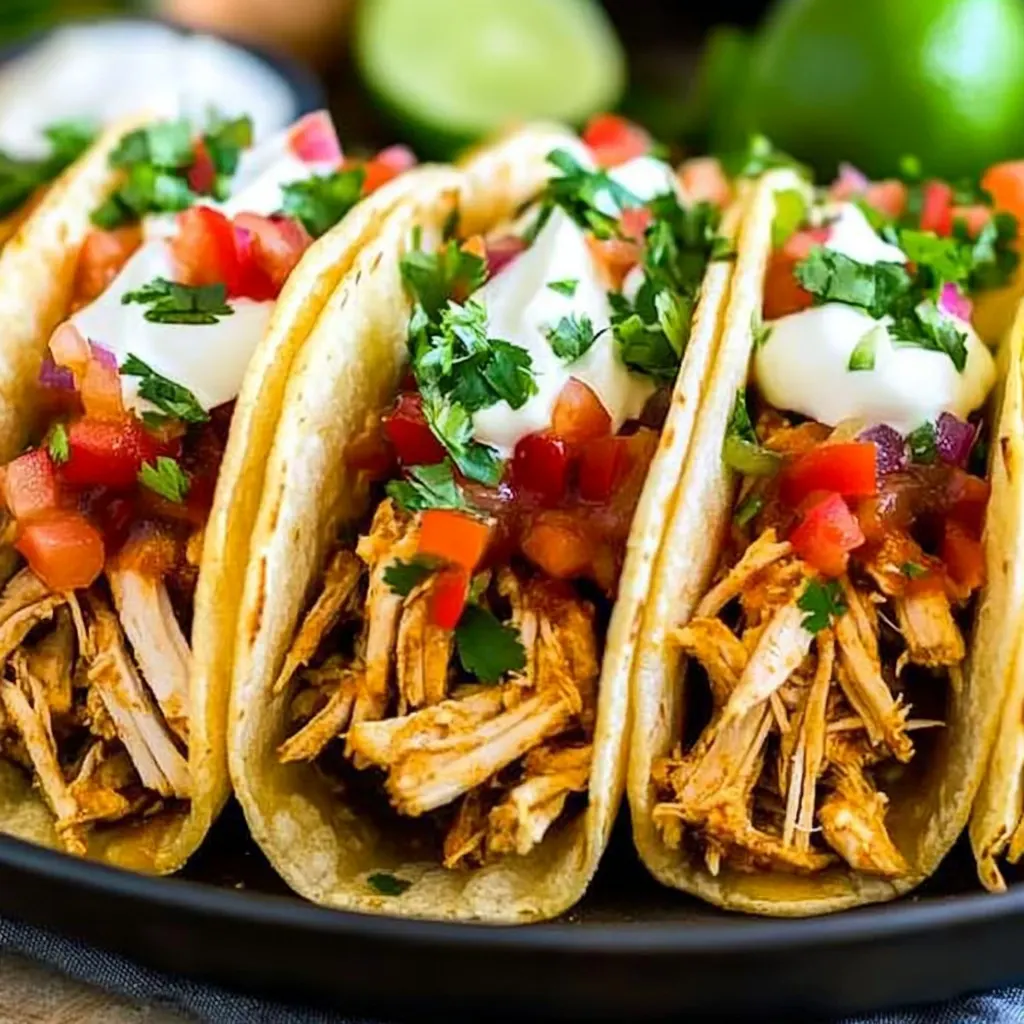 crockpot chicken tacos: Flavor-Packed Fiesta Awaits