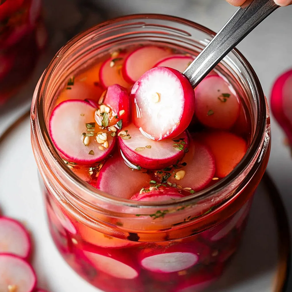 Quick Pickled Japanese Radishes: Refreshingly Zesty Treat