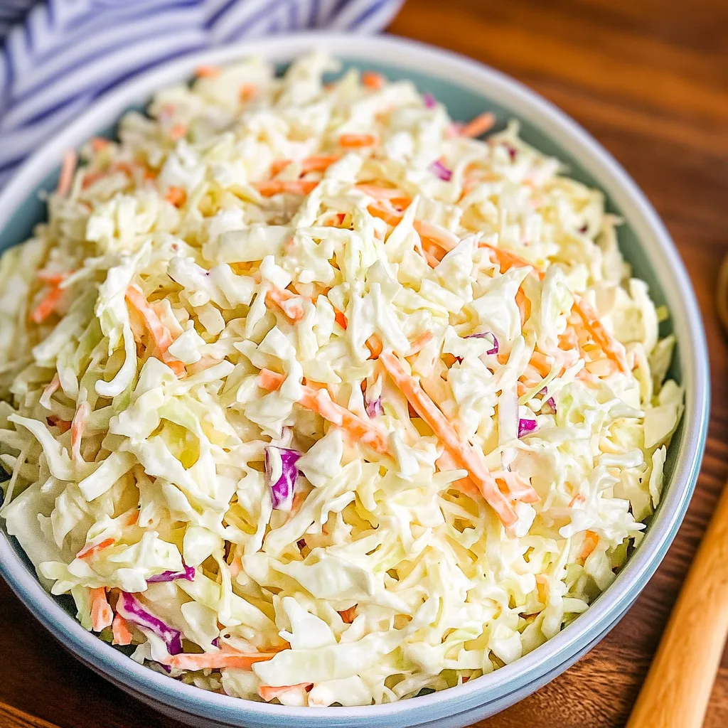Quick & Simple Coleslaw: A Crunchy Flavor Explosion