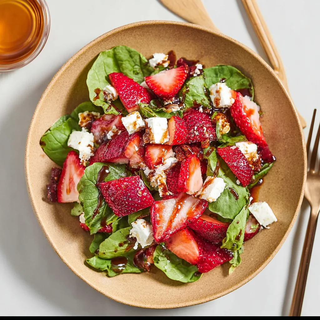 strawberry feta salad: Refreshing Summer Delight