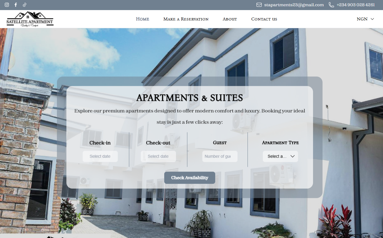 Real Estate Booking App