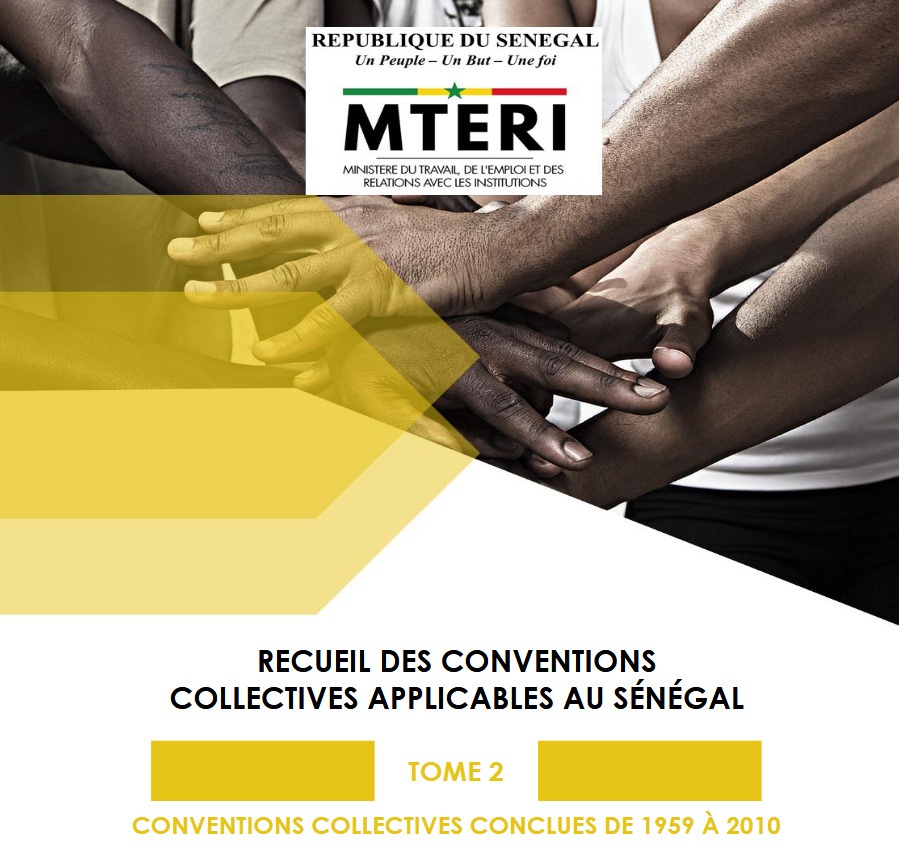 SENEGAL - TOME 2 - Conventions collectives - 1959-2010