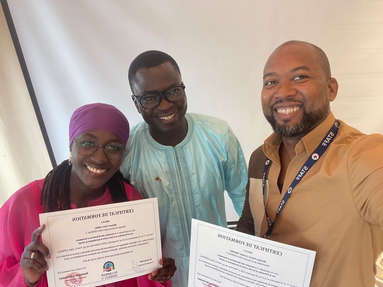 FORMATION DE FORMATEURS - MCA SENEGAL II
