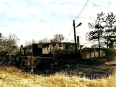 Пожар в Лиховском микрорайоне: частное домовладение полностью выгорело