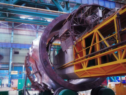 На  «Атоммаше» завершена сварка верхнего полукорпуса реактора для египетской АЭС  «Эль-Дабаа»