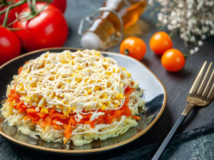 Готовим полезный весенний салат «Французский поцелуй»