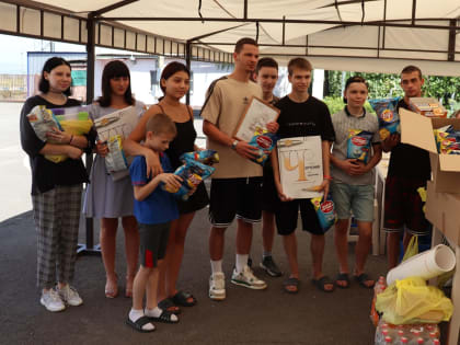 Поддержка детей в Ёлкино перед Днем знаний