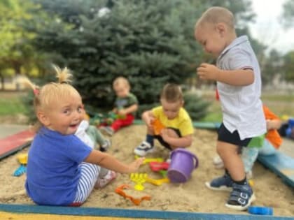 Детские радости в Круглом