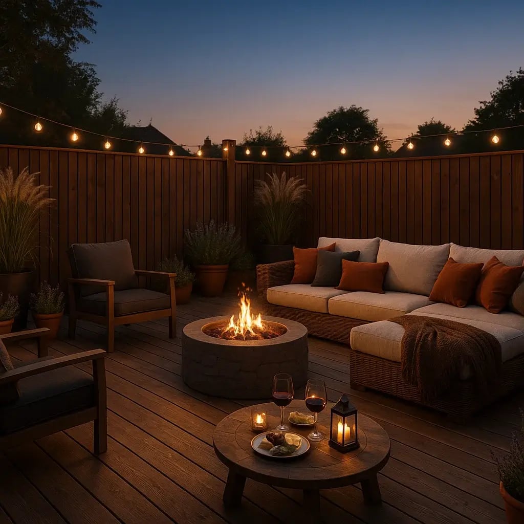 garden design and lawn