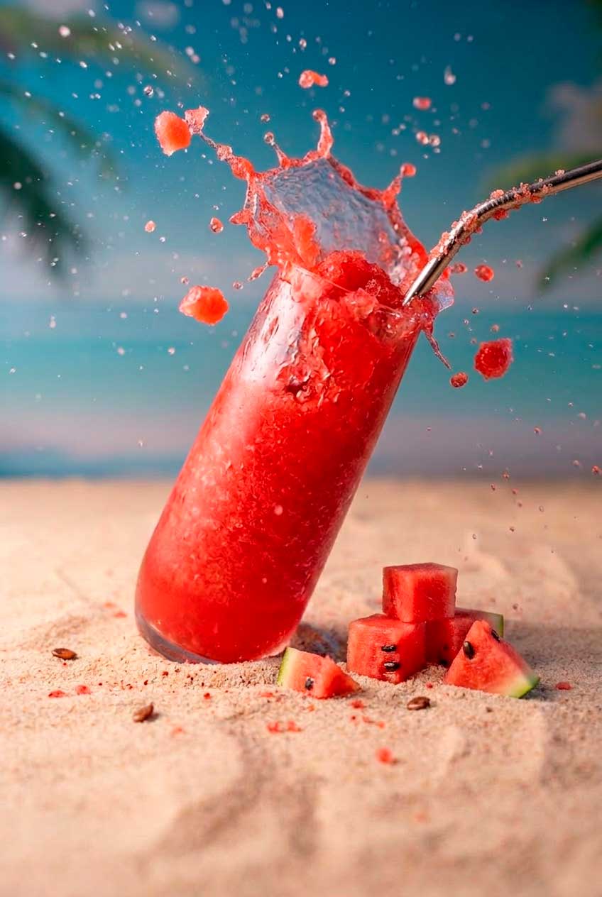 Vandmelon Splash