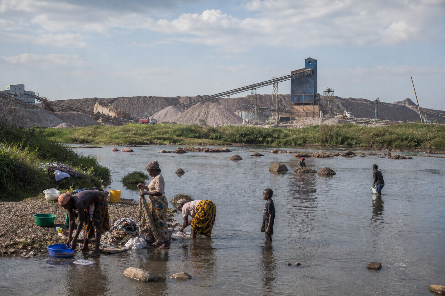 Africa Supplies the Minerals for the Clean Energy Future. Its Water Pays the Price