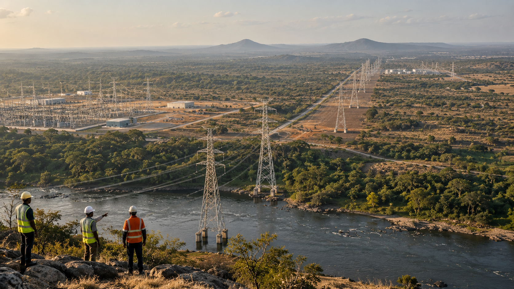 How Electricity Actually Crosses Borders Between African Countries