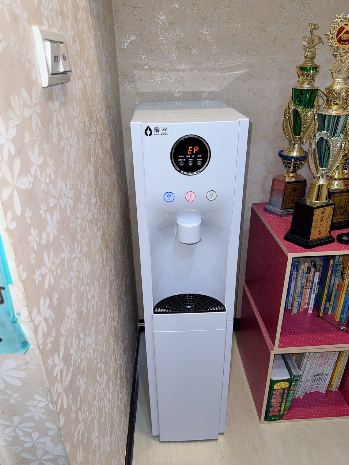 新北淡水民族路 豪星落地式冰溫熱飲水機 安裝完工實照