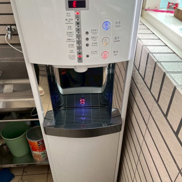 桃園平鎮 豪星落地式冰溫熱飲水機 安裝完工實照