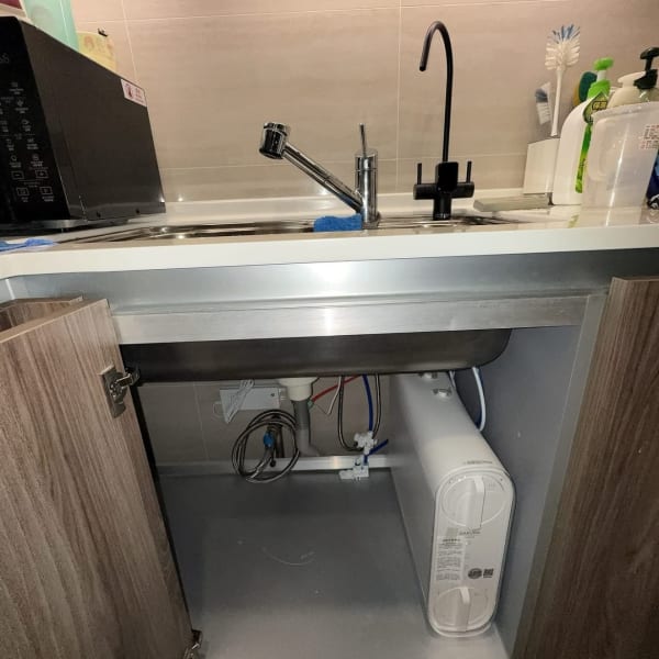 台北信義 櫻花廚下 RO 直輸機 安裝完工實照