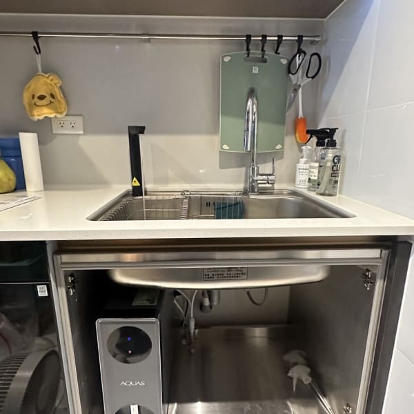 台中西屯 淨工坊 S800 廚下型 RO 直輸淨熱機 安裝完工實照