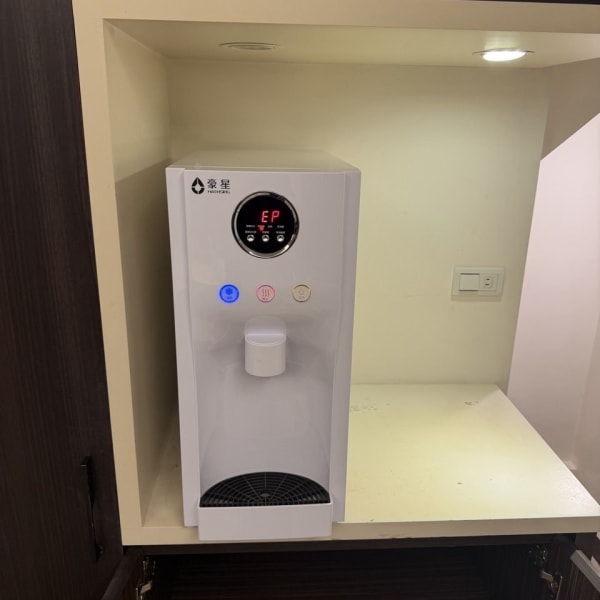 桌上型飲水機完工案例封面：桃園 豪星 HM-190 桌上型飲水機 安裝完工實照