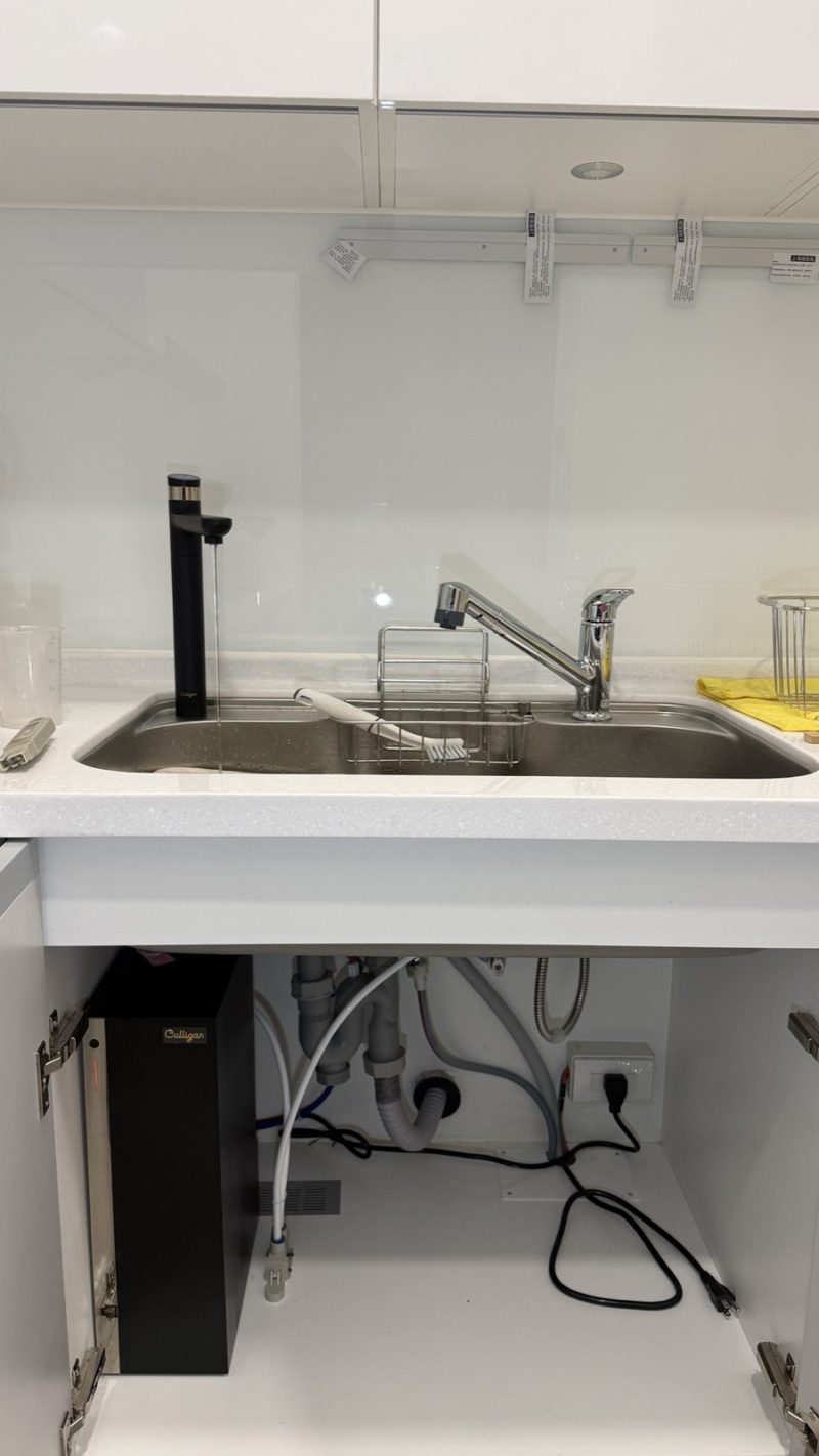 高雄前鎮凱興街 Culligan廚下淨水器 安裝完工實照