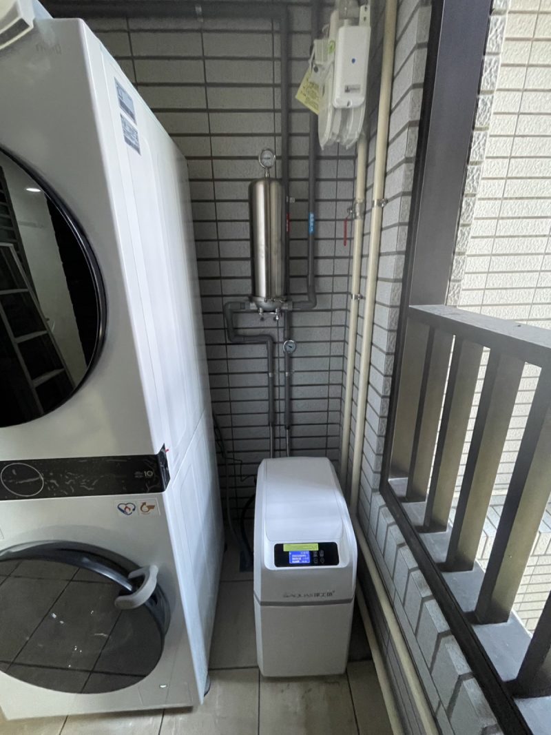 台中清水港新三路 AQUAS全屋軟水機 安裝完工實照