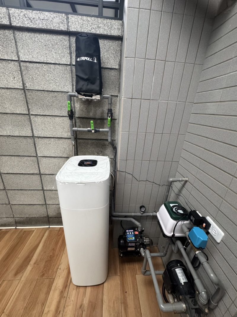 嘉義太保前潭里 EVERPOLL全戶淨水與軟水機 安裝完工實照