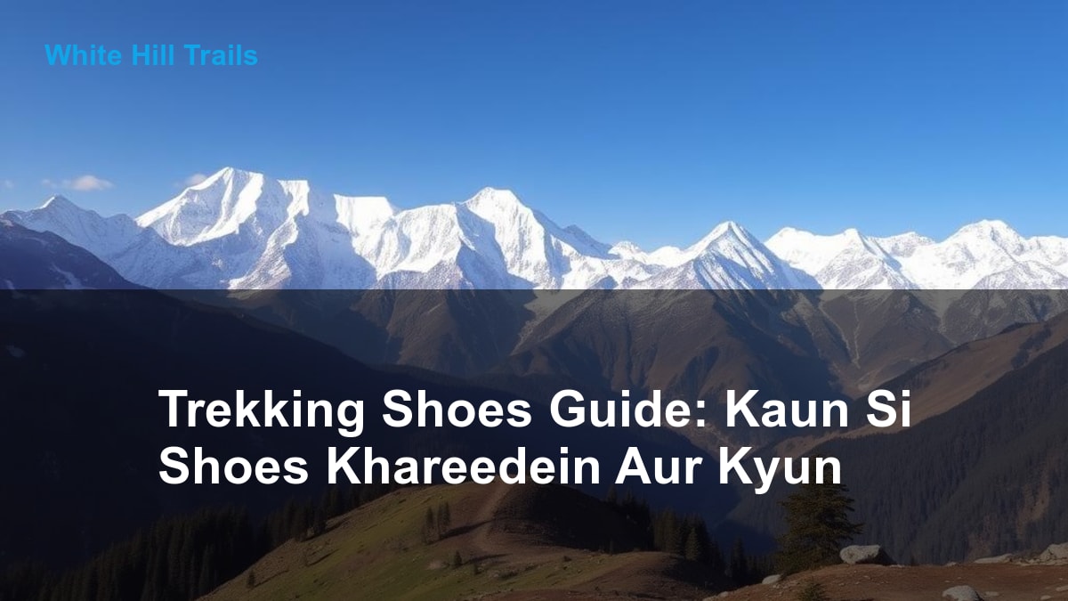 Trekking Shoes Guide: Kaun Si Shoes Khareedein Aur Kyun