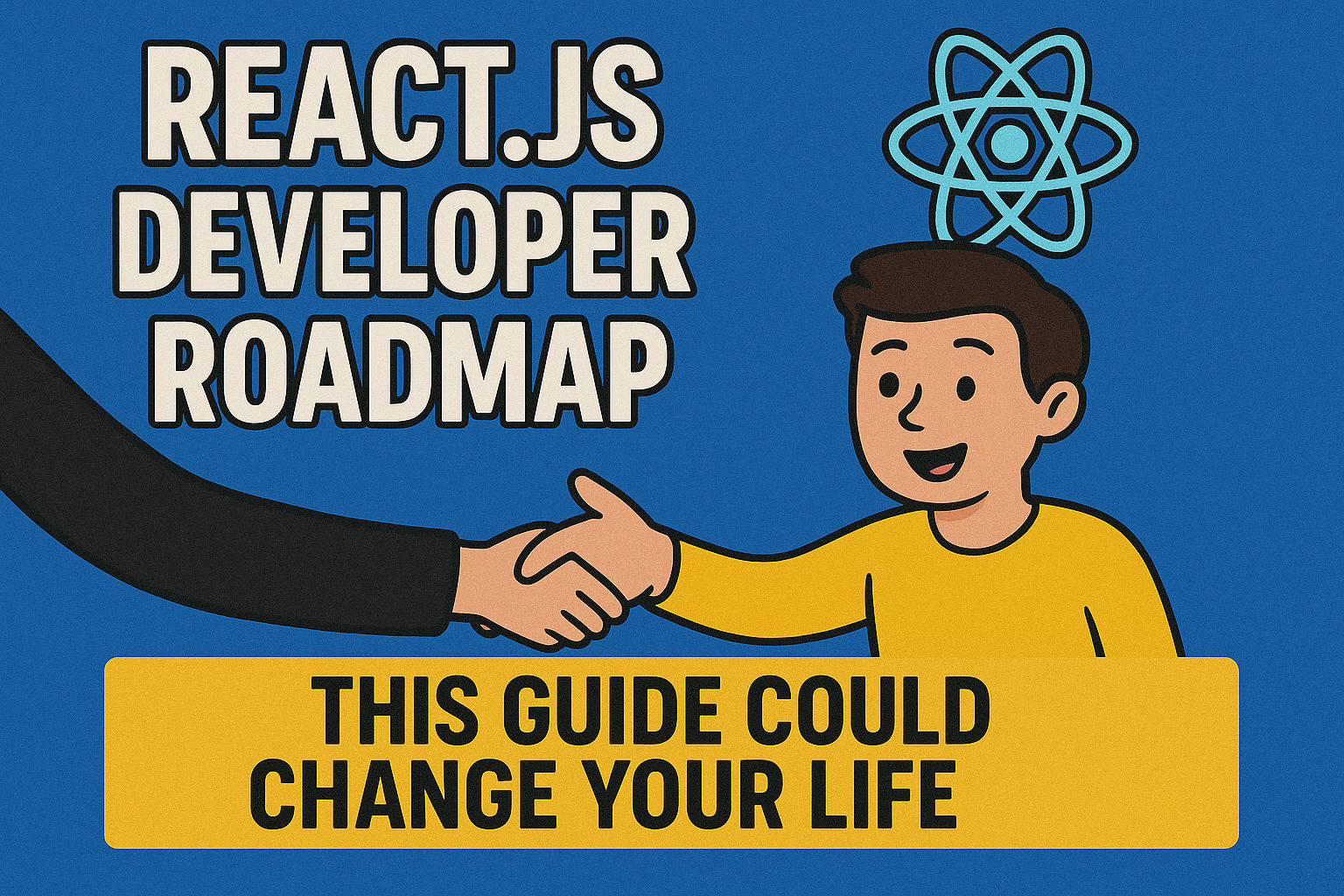 React Roadmap 2025 - Complete Guide to Mastering React