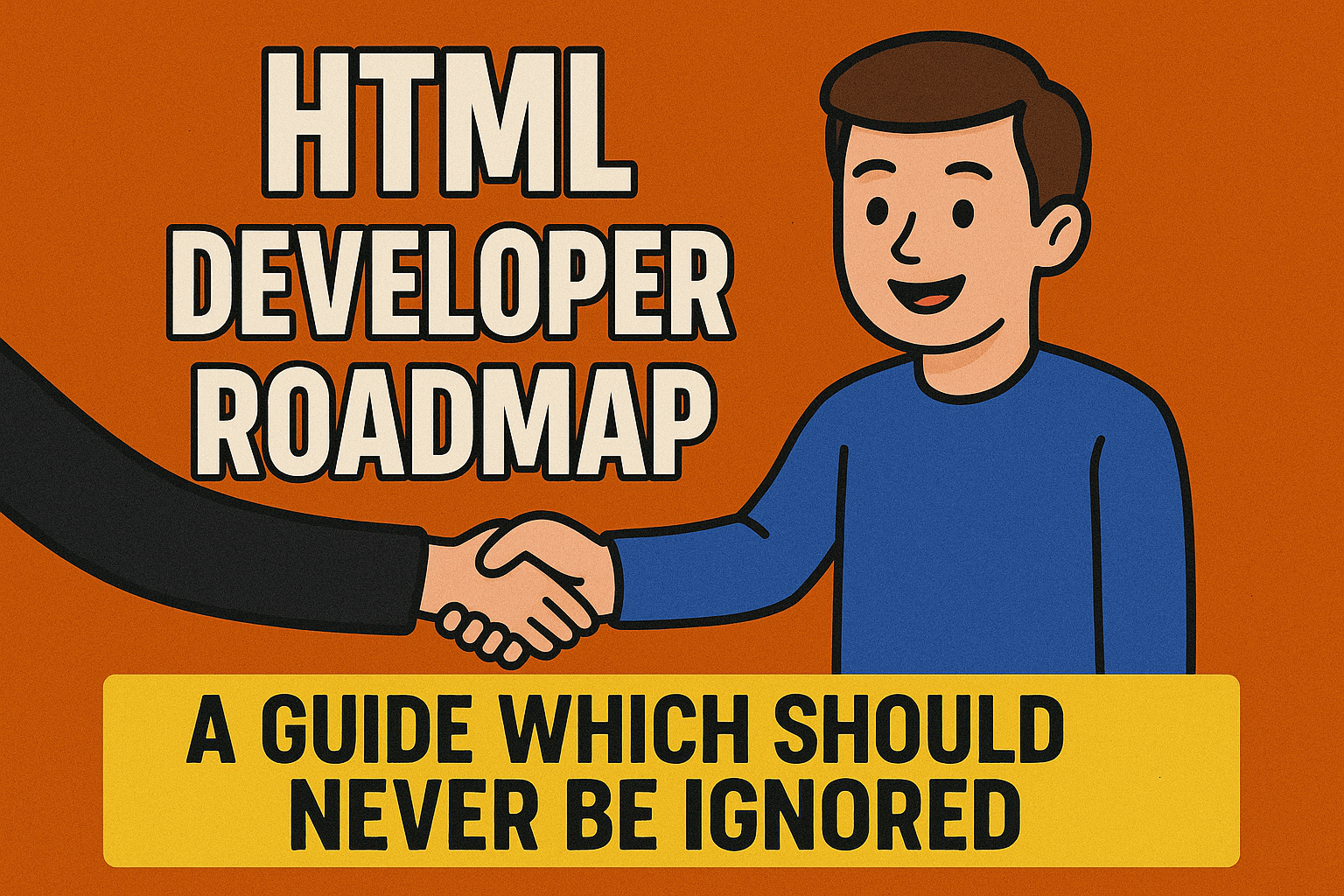 HTML Roadmap 2025 - Complete Step-by-Step Guide to HTML Mastery