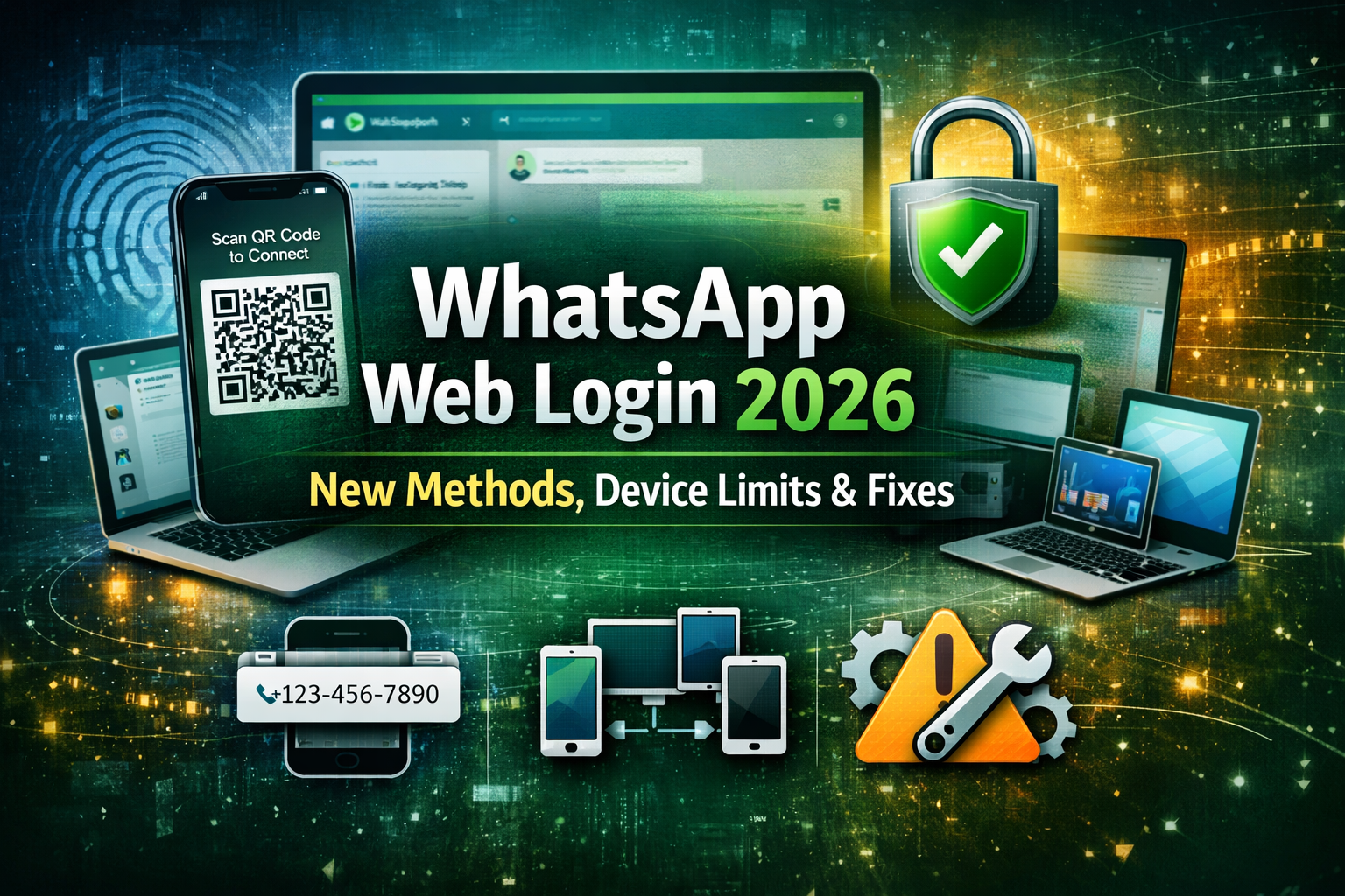 WhatsApp Web Login 2026: New Methods, Device Limits & Fixes | Chati Blog - WhatsApp Business Insights