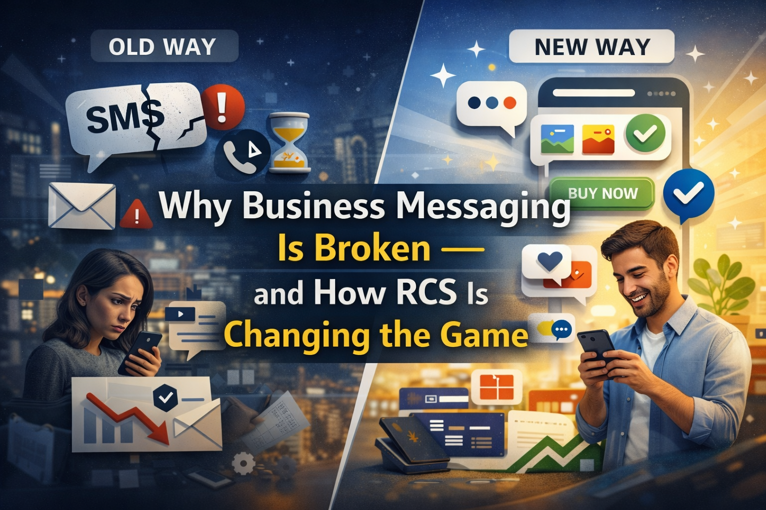 RCS & WhatsApp Business Messaging Solutions for Businesses | Chati