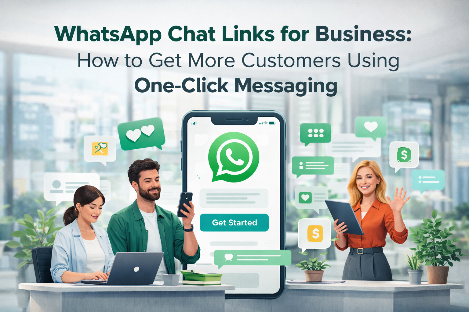 WhatsApp Chat Links for Business: Get More Customers Easily | Chati